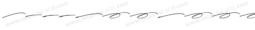 BellissimaScriptReduxW05 Rg字体转换
